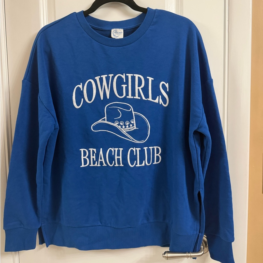Francesca’s Cowgirl Beach Club Crewneck